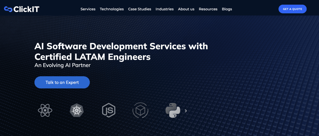 ClickIT Software development services in LATAM